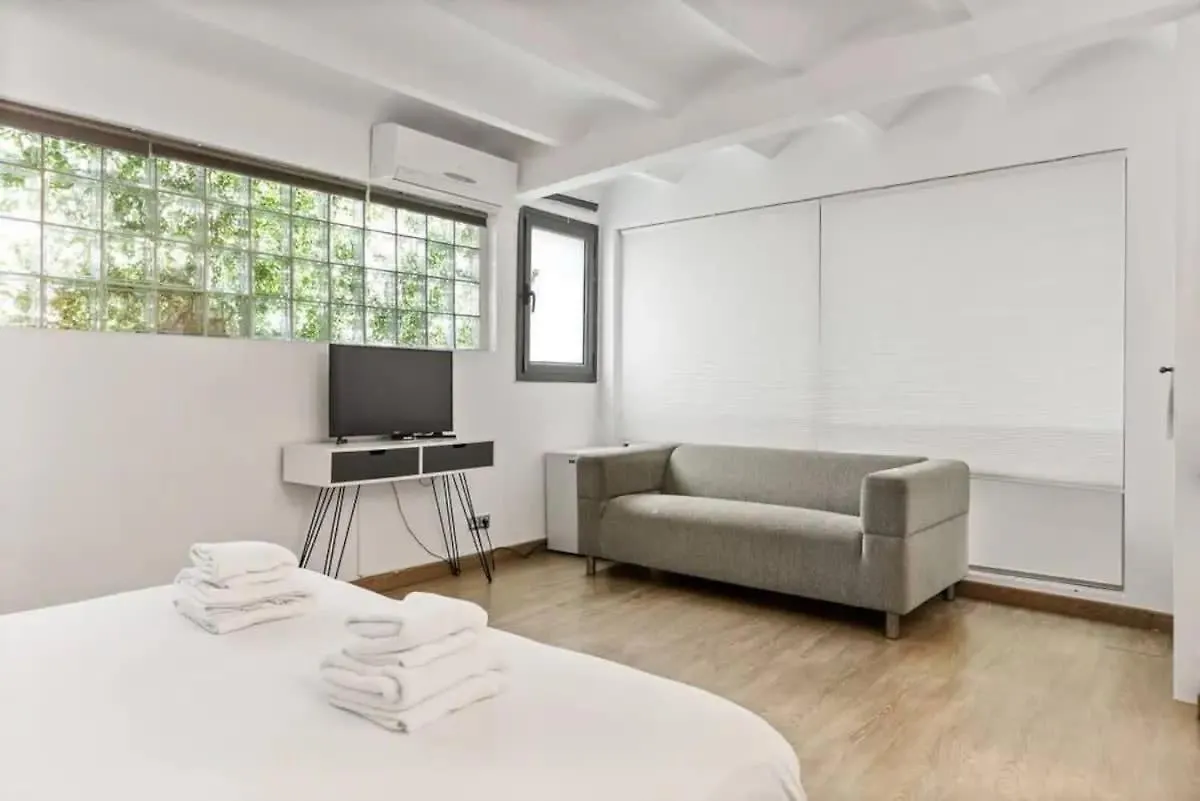 Huge Duplex With Private Garden Next To Las Ramblas Barcelona Apartment